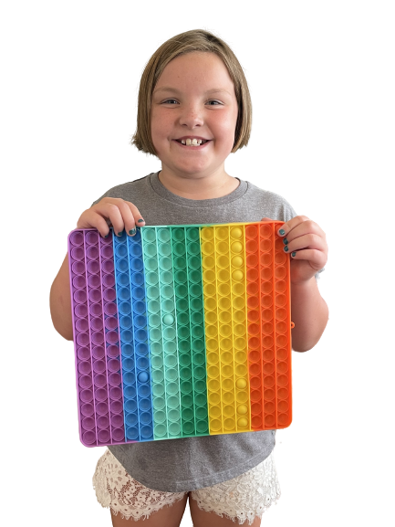 Pop Fidget Jumbo Shape Toy - 12 Pieces Per Retail Ready Display 22865 KIPP BROTHERS