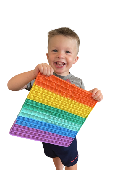 Pop Fidget Jumbo Shape Toy - 12 Pieces Per Retail Ready Display 22865 KIPP BROTHERS