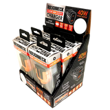 Car Charger Dual Port USB / USB-C 40 Watts - 6 Pieces Per Retail Ready Display 23247 ROUGHNECK