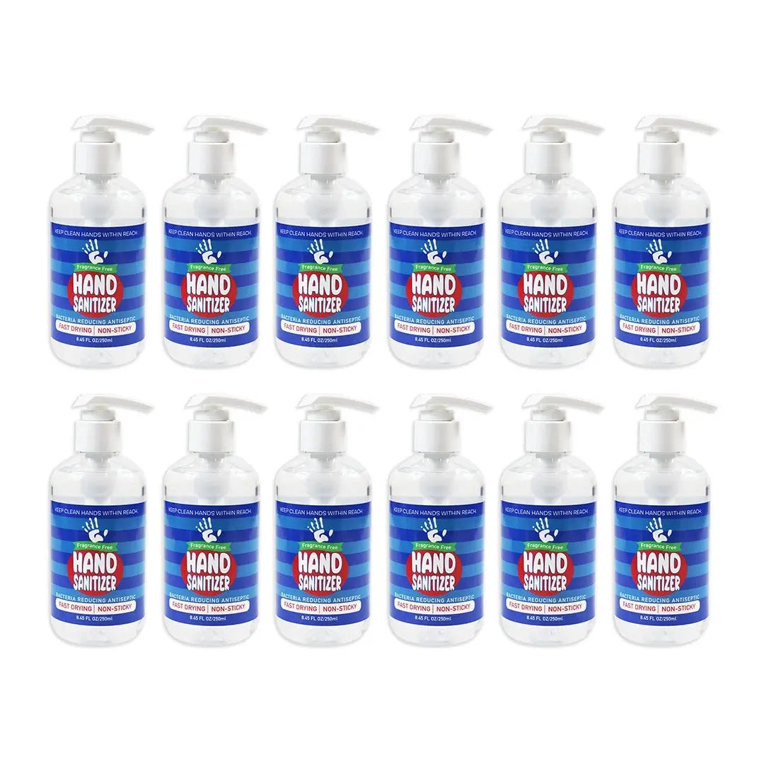 8.45 oz Hand Sanitizer W/Pump 12 Pieces Per Retail Ready Display KP4137 KIPP BROTHERS