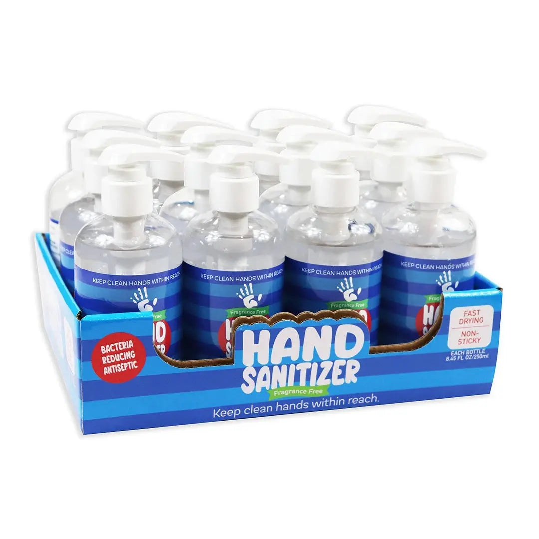 8.45 oz Hand Sanitizer W/Pump 12 Pieces Per Retail Ready Display KP4137 KIPP BROTHERS