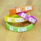 Silicone Bracelet Be Kind Wristband - 24 Pieces Per Display KP4171 KIPP BROTHERS