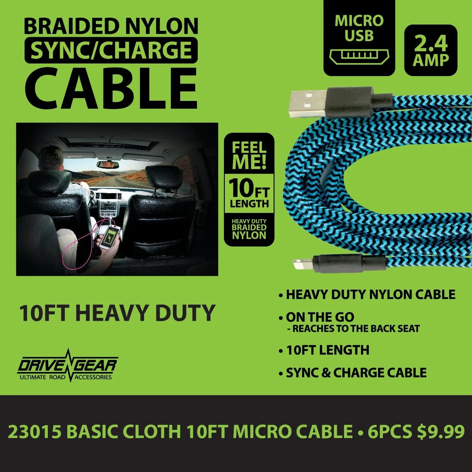 Tech and Travel Mobile Driver Assorted Floor Display - 78 Pieces Per Retail Ready Display 88298 GADGET GEAR