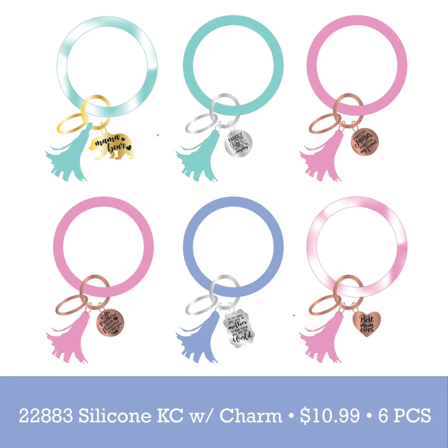 Mother's Day Celebrate Mom Assortment Floor Display - 80 Pieces Per Retail Ready Display 88369 NOVELTY INC