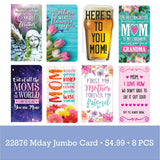 Mother's Day Celebrate Mom Assortment Floor Display - 80 Pieces Per Retail Ready Display 88369 NOVELTY INC