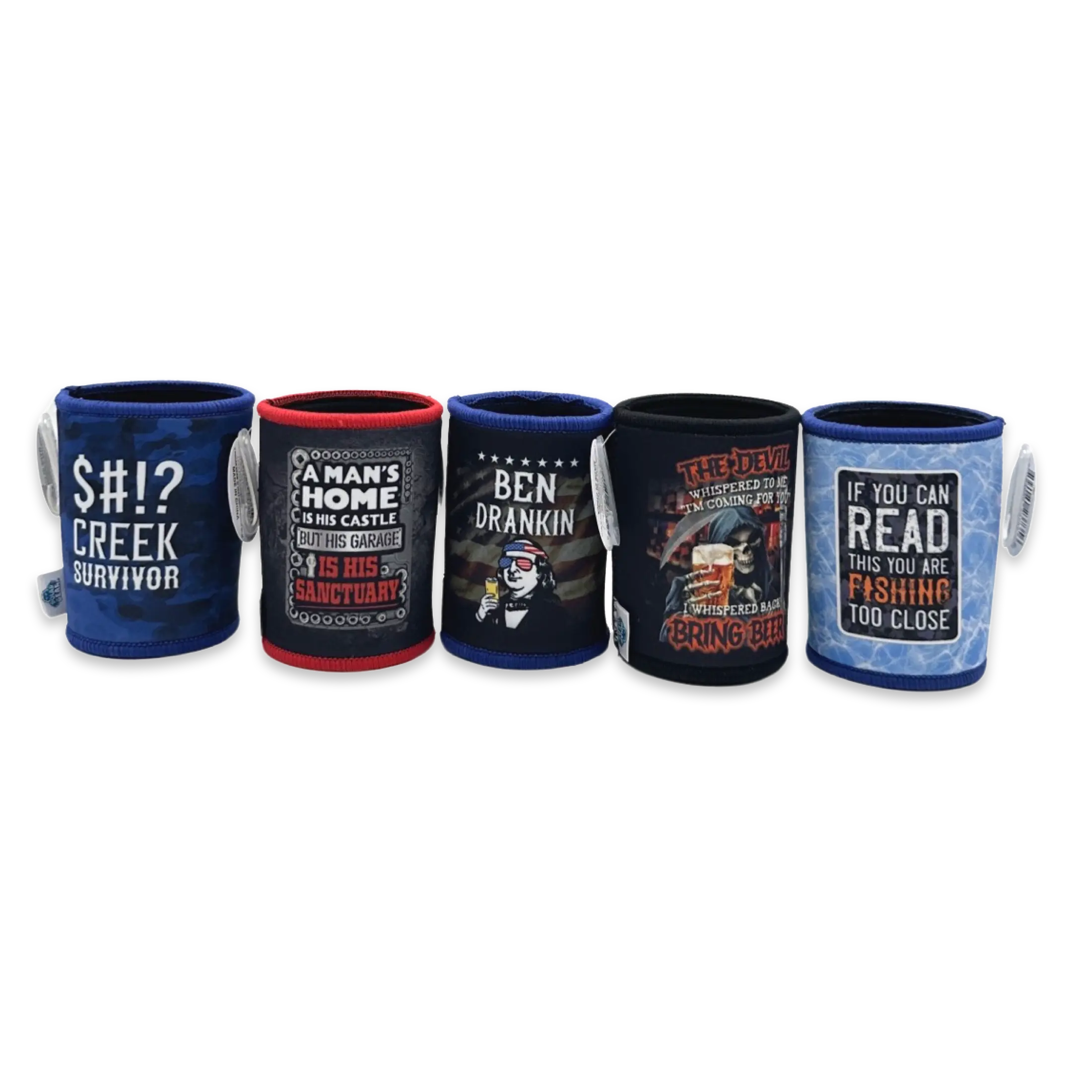 Neoprene Can & Bottle Cooler - 12 Pieces Per Retail Ready Display 23735 POLAR GEAR