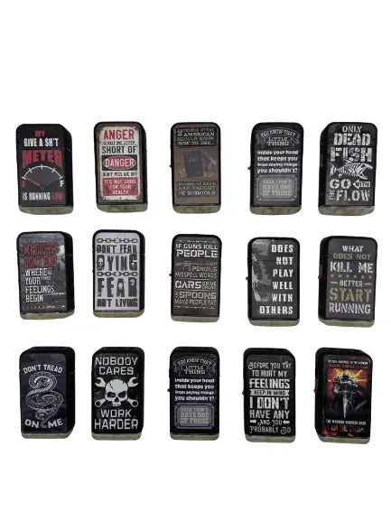 Patriotic Tac Gear Dual Torch Lighter - 15 Pieces Per Retail Ready Display 23083 TAC GEAR