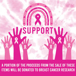 Breast Cancer Awareness Pink Assortment Floor Display - 117 Pieces Per Retail Ready Display 88417 NOVELTY INC