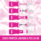 Breast Cancer Awareness Pink Assortment Floor Display - 117 Pieces Per Retail Ready Display 88417 NOVELTY INC