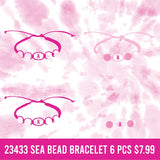 Breast Cancer Awareness Pink Assortment Floor Display - 117 Pieces Per Retail Ready Display 88417 NOVELTY INC