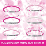 Breast Cancer Awareness Pink Assortment Floor Display - 117 Pieces Per Retail Ready Display 88417 NOVELTY INC