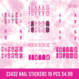 Breast Cancer Awareness Pink Assortment Floor Display - 117 Pieces Per Retail Ready Display 88417 NOVELTY INC