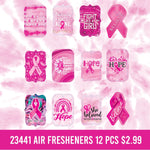 Breast Cancer Awareness Pink Assortment Floor Display - 117 Pieces Per Retail Ready Display 88417 NOVELTY INC
