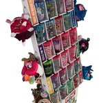 10 oz Kids Cup with Straw and Plush Assortment Floor Display - 36 Pieces Per Retail Ready Display  88364 KIPP BROTHERS