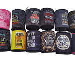 Neoprene Can & Bottle Cooler - 12 Pieces Per Retail Ready Display 23134 POLAR GEAR