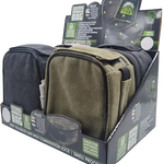 Smell Proof Canvas Lock Bag with Roll Tray - 4 Pieces Per Retail Ready Display 22150 SMOKEZILLA