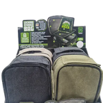 Smell Proof Canvas Lock Bag with Roll Tray - 4 Pieces Per Retail Ready Display 22150 SMOKEZILLA