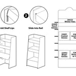 Merchandising Fixture - Winter Corrugated Floor Display 974700 POLAR GEAR