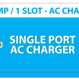 AC Wall Charger with USB Port 1 Amp - 18 Pieces Per Pack 22852 NOVELTY INC