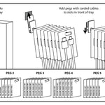 10FT Braided Sync and Charge Cable Assortment Floor Display - 38 Pieces Per Retail Ready Display 88396 GADGET GEAR
