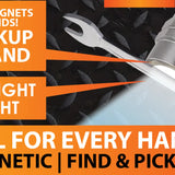 LED Flashlight Extender Tool with Magnetic Stand - 6 Pieces Per Retail Ready Display 23157 ROUGHNECK