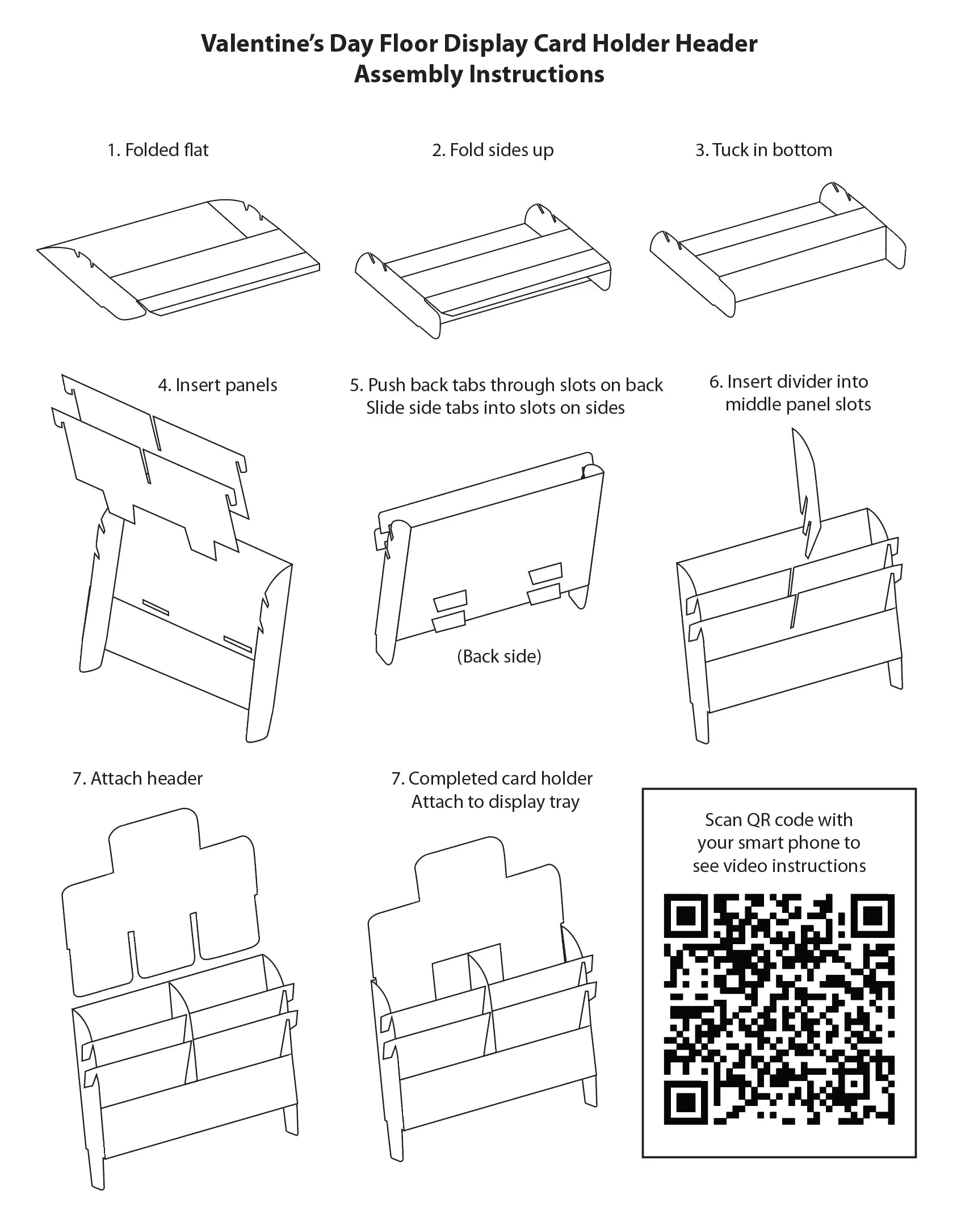 Valentine's Day Gift Assortment Floor Display - 90 Pieces Per Retail Ready Display 88428 KIPP BROTHERS