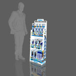 Grilling Center Assortment Floor Display - 80 Pieces Per Retail Ready Display 88401 TORCH BLUE