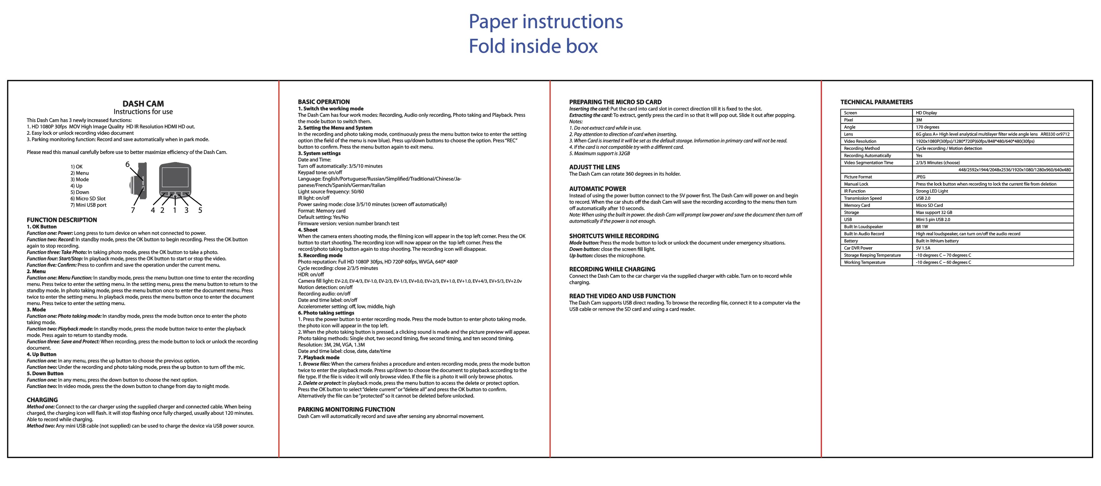 Camera Assortment Floor Display - 20 Pieces Per Retail Ready Display 88449 GADGET GEAR