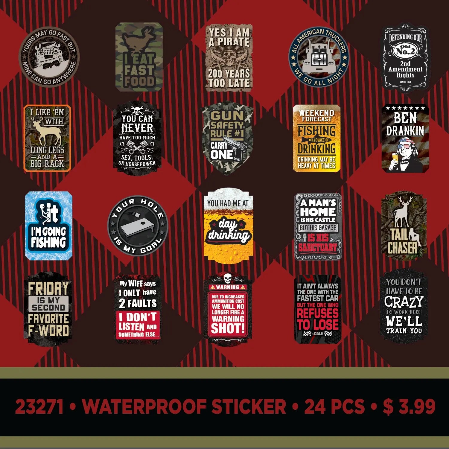 Trucker Hat Ball Cap Assortment Floor Display - 72 Pieces Per Retail Ready Display 88404 NOVELTY INC