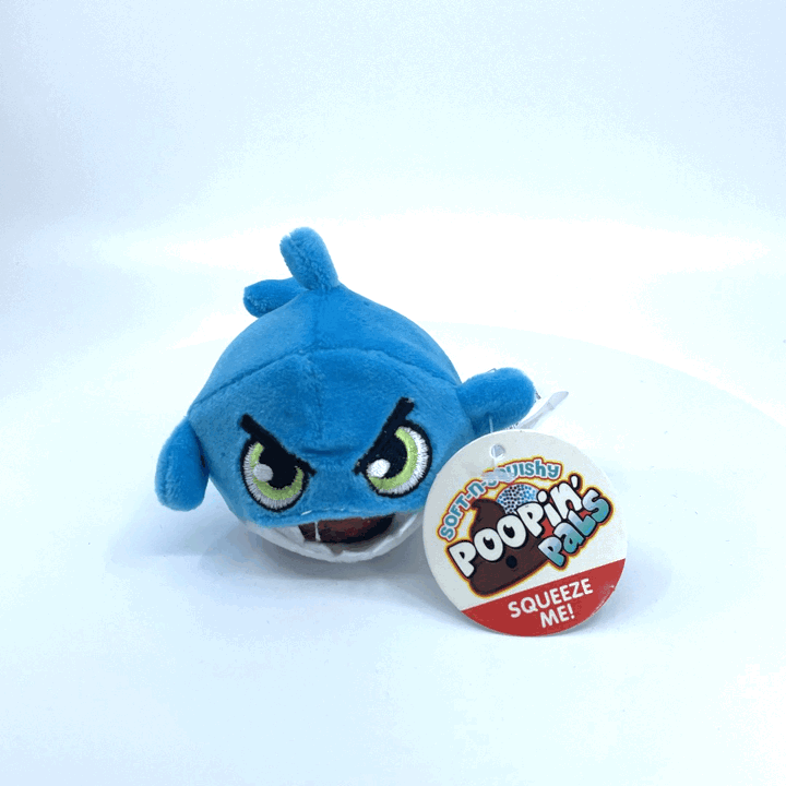 Squish and Squeeze Poopin Pals Plush - 12 Pieces Per Retail Ready Display 24889 KIPP BROTHERS