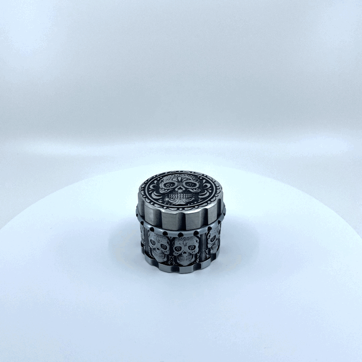 Metal 4 Piece Mystic Grinder- 6 Pieces Per Retail Ready Display 22349 SMOKEZILLA