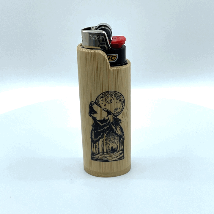 Wood Lighter Case - 12 Pieces Per Retail Ready Display 23223 SMOKEZILLA