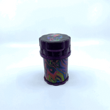 Plastic 4 Piece Grinder with Storage- 6 Pieces Per Retail Ready Display 22576 SMOKEZILLA