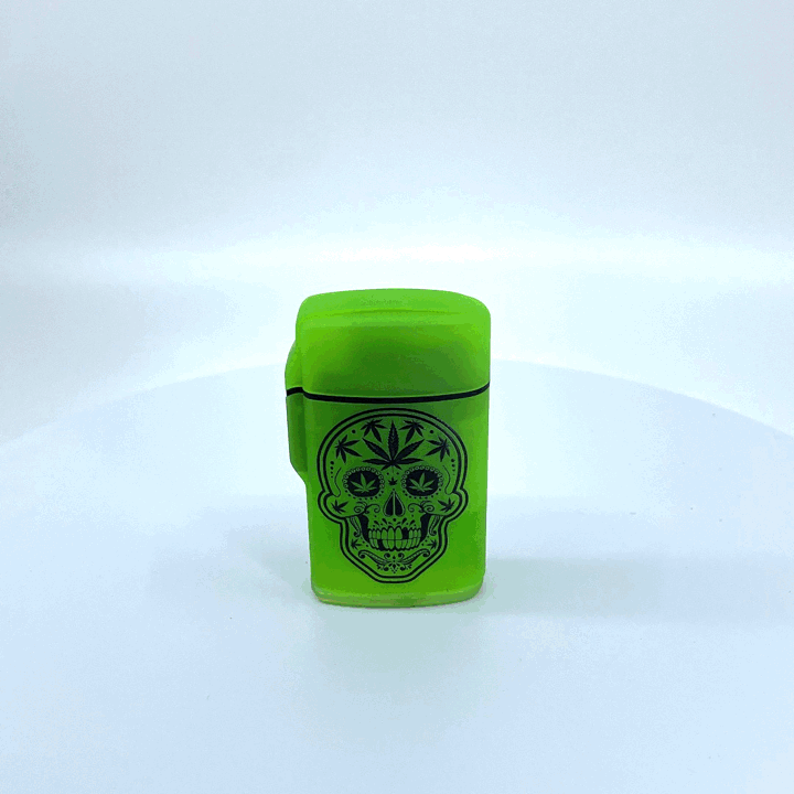 Glow in The Dark Flip Top Lighter - 15 Pieces Per Retail Ready Display 30011 SPICY ZILLA