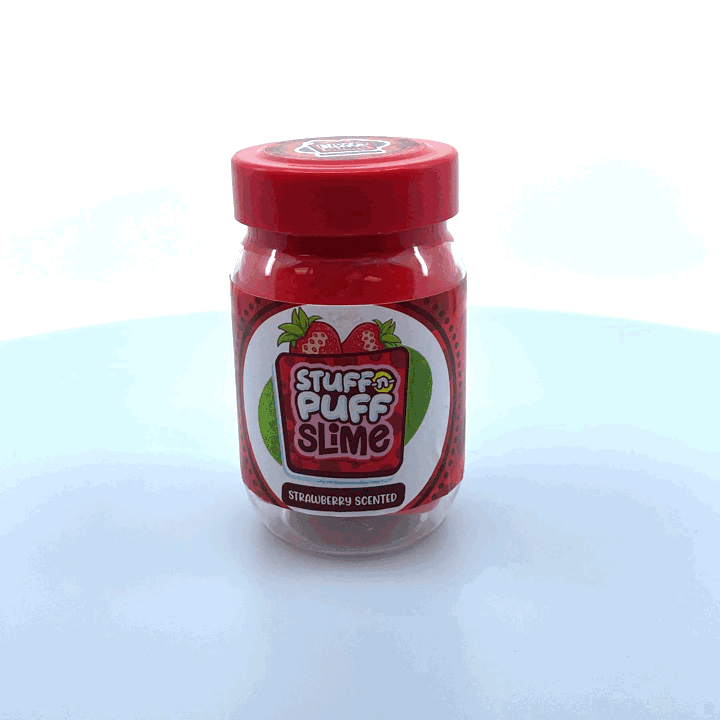 Stuff-N-Puff Scented Slime - 12 Pieces Per Retail Ready Display 22897 KIPP BROTHERS