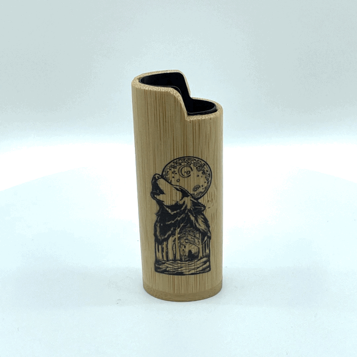 Wood Lighter Case - 12 Pieces Per Retail Ready Display 23223 SMOKEZILLA