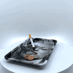 Metal Rolling Tray - 6 Pieces Per Retail Ready Display 23228 SMOKEZILLA