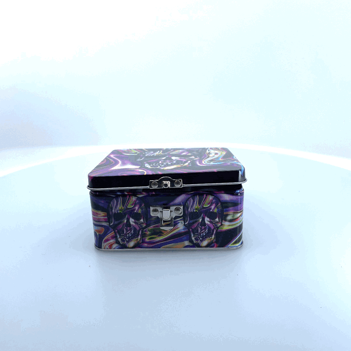 Metal Storage Box with Roll Tray- 6 Pieces Per Retail Ready Display 22627 SMOKEZILLA