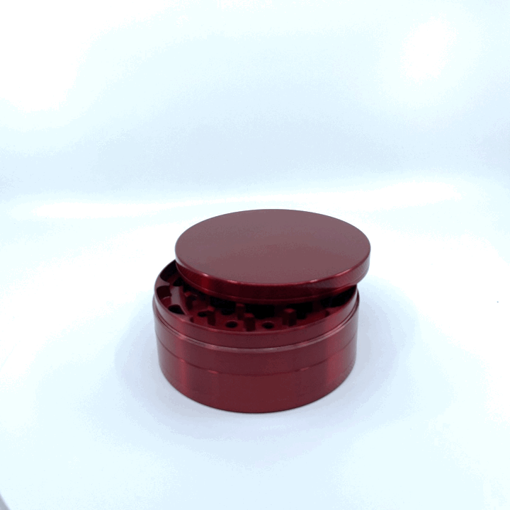 Metal Jumbo 4 Piece Grinder 98Mm - 6 Pieces Per Retail Ready Display 22714 SMOKEZILLA