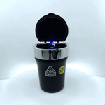 Printed Lid Butt Bucket Ashtray with USB Coil Lighter and LED Light - 6 Pieces Per Retail Ready Display 23181 SMOKEZILLA