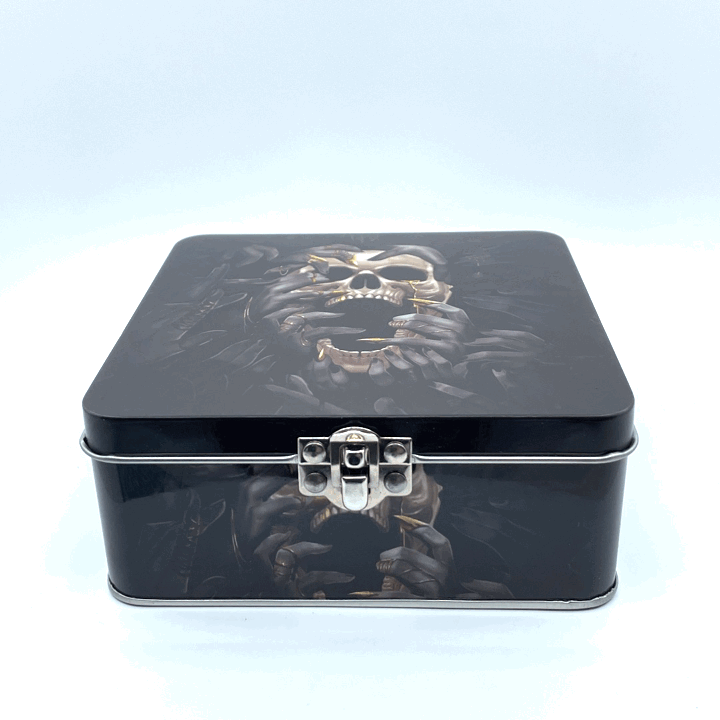 Metal Storage Box with Roll Tray - 6 Pieces Per Retail Ready Display 23253 SMOKEZILLA