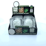 Glow in The Dark Skull Glass Ashtray - 6 Per Retail Ready Display 21750 SMOKEZILLA
