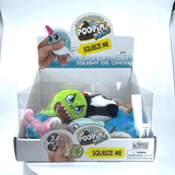 Squish and Squeeze Poopin Pals Plush - 12 Pieces Per Retail Ready Display 24889 KIPP BROTHERS