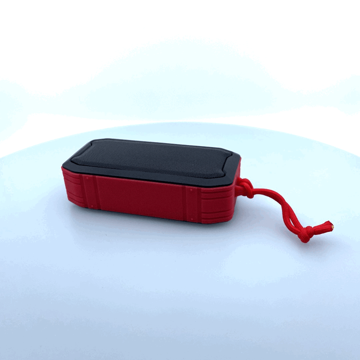 Wireless Waterproof Speaker with Fm Radio - 4 Pieces Per Retail Ready Display 22874 ROUGHNECK