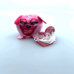 Valentines Day Rose Plush Assortment Floor Display - 48 Pieces Per Retail Ready Display Kit 88348 KIPP BROTHERS