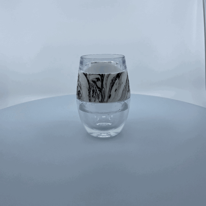 8.5 oz Insulated Freezer Gel Wine Cup - 6 Pieces Per Retail Ready Display 23060 ROUGHNECK