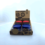 Hemp Resin 2 Piece Grinder With Magnetic Closure - 12 Pieces Per Retail Ready Display 22806 SMOKEZILLA