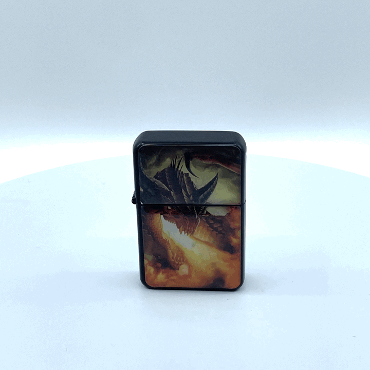 Metal Flip Top Pipe Torch Lighter - 12 Pieces Per Retail Ready Display 26669 SMOKEZILLA