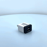 AC Wall Charger with Dual USB Ports - 12 Pieces Per Pack 24449 NOVELTY INC