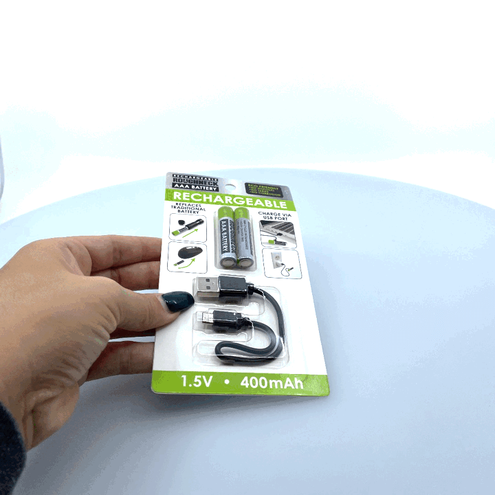 Rechargeable Aaa Battery Pack - 12 Pieces Per Retail Ready Display 22702 ROUGHNECK